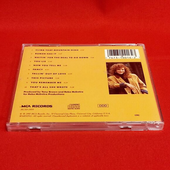 Reba Rumor Has It Audio CD 1990 - Picture 4 of 8